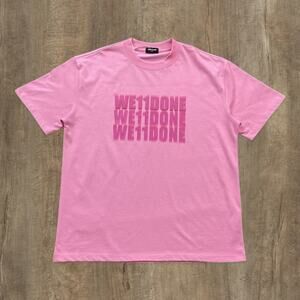 We11done Pink T-Shirt